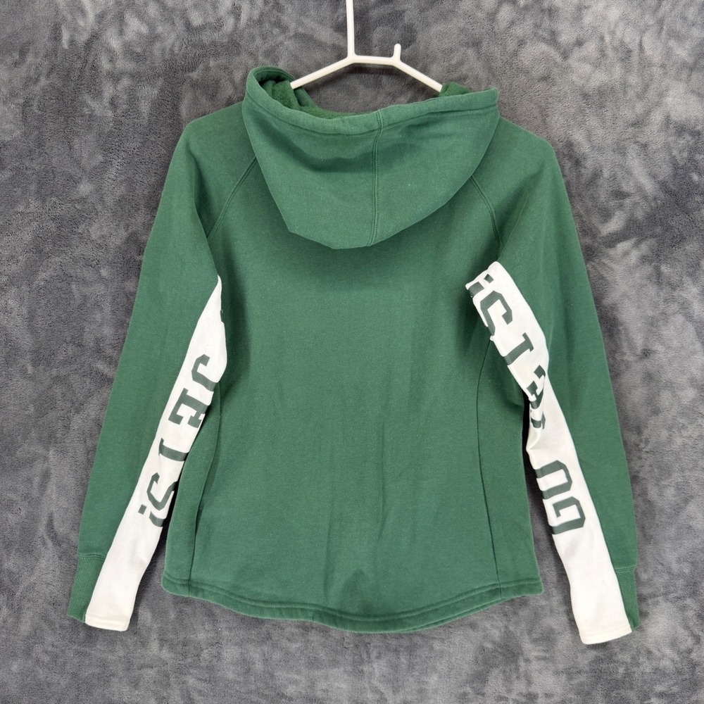 Hands High New York Jets Womens Green Full Zip Hoodie Fleece NFL Medium - Picture 10 of 12